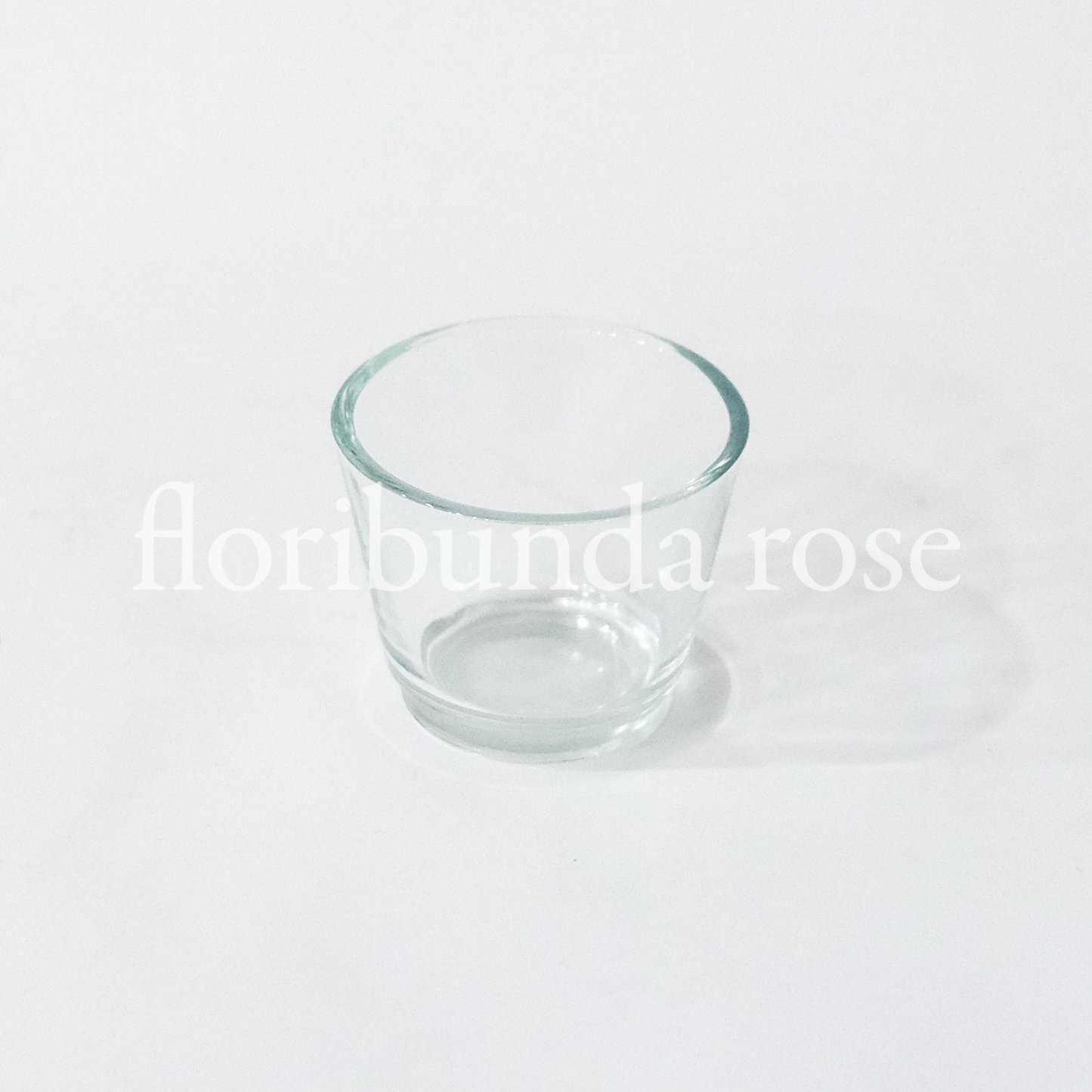 Glass Tealight Votive Candle Holder Flared