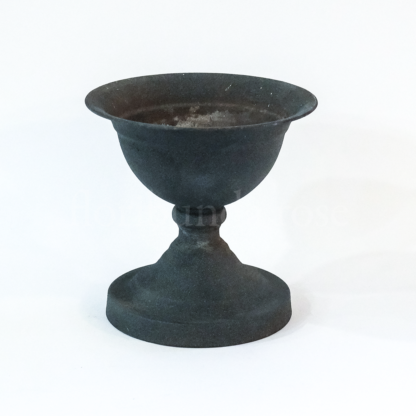 Footed Metal Bowl/Urn