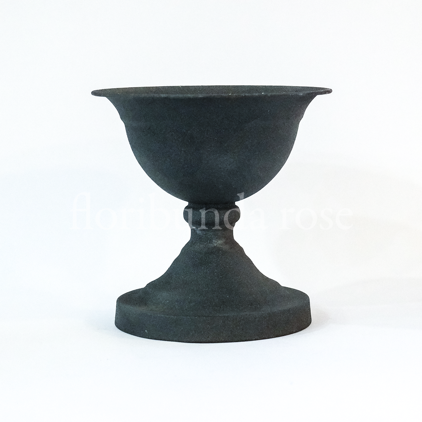 Footed Metal Bowl/Urn
