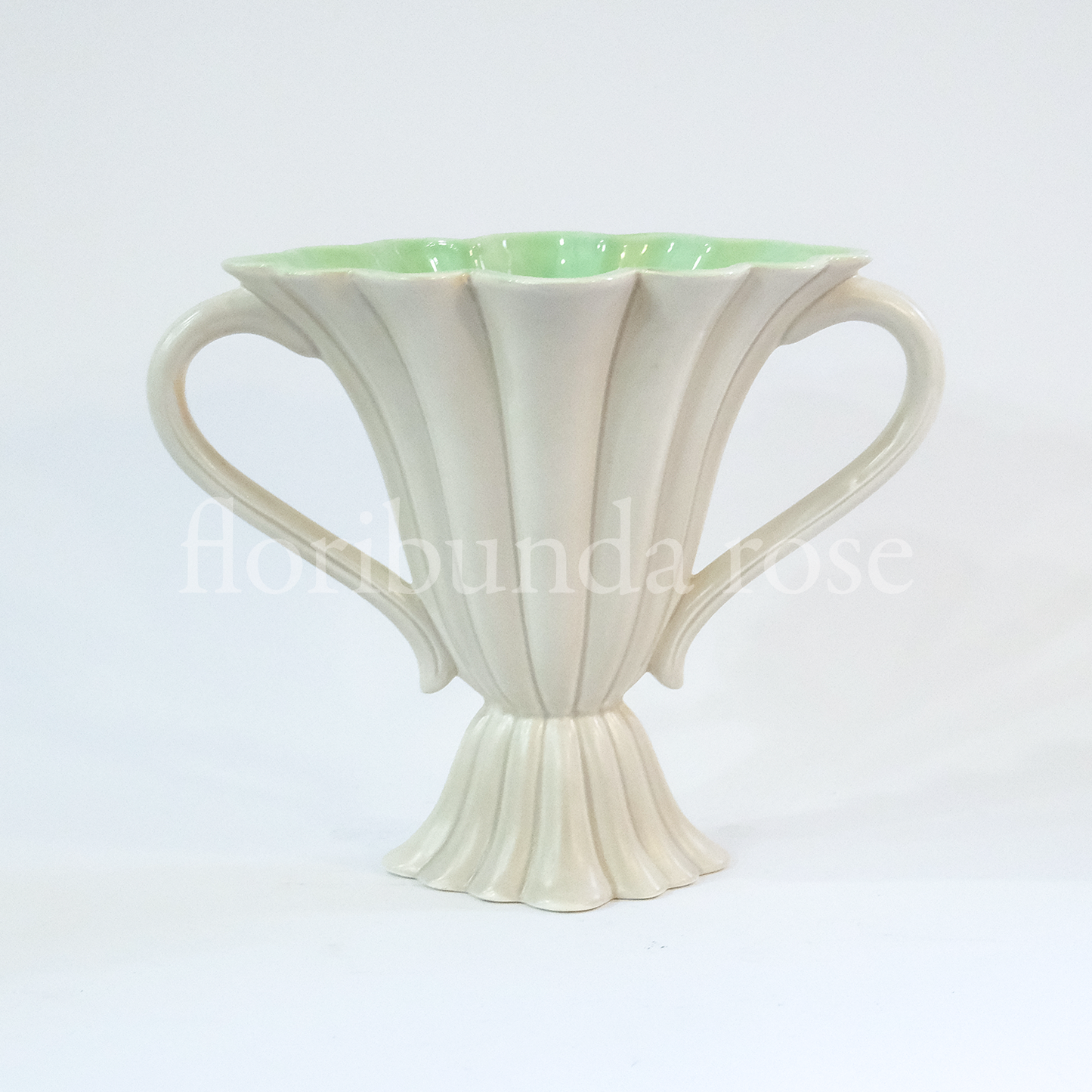 Tall Constance Spry Style Mantel Vase
