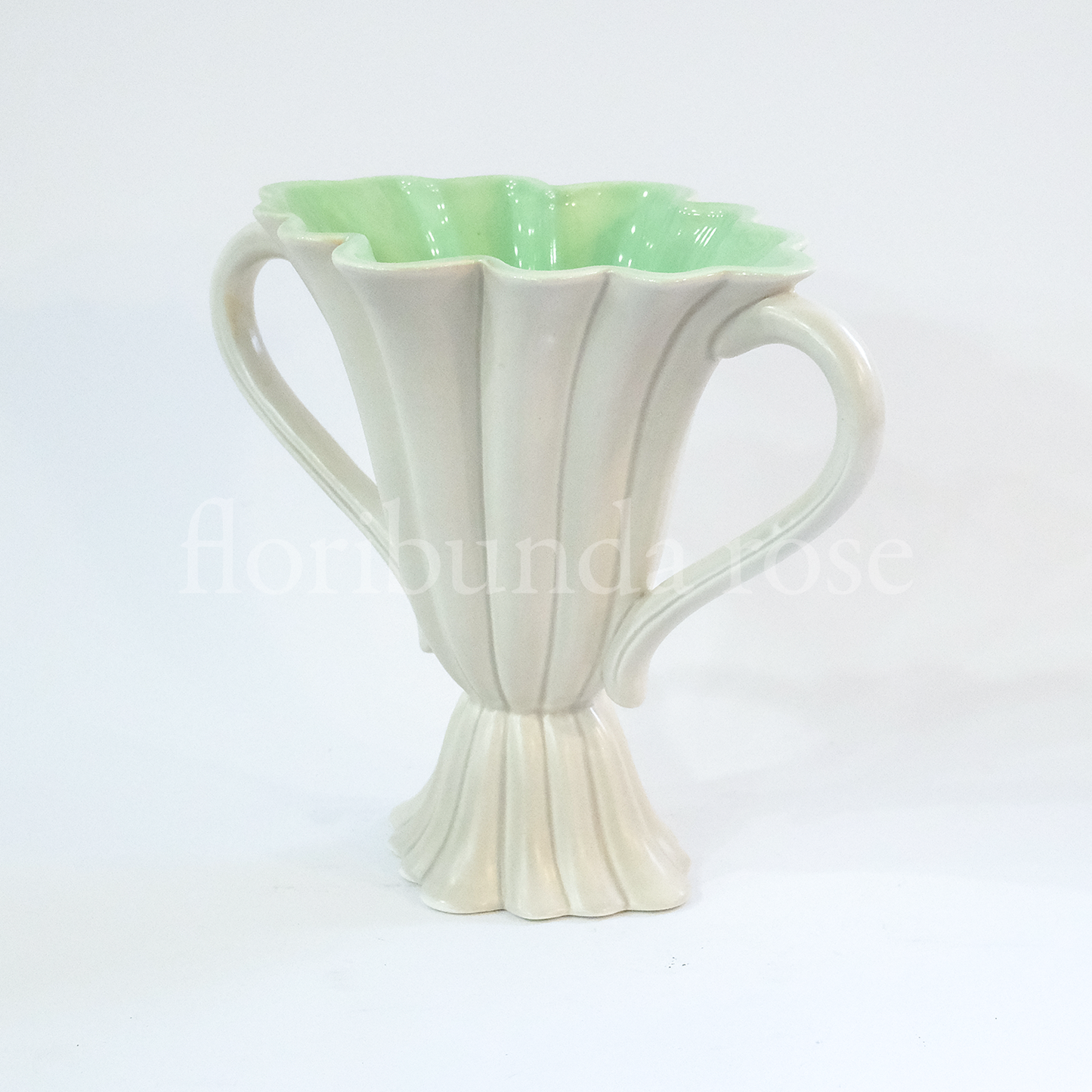Tall Constance Spry Style Mantel Vase