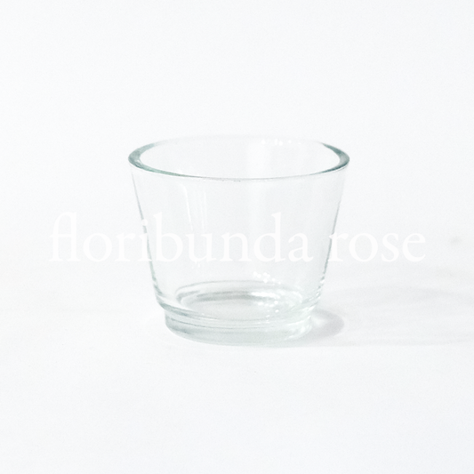 Glass Tealight Votive Candle Holder Flared