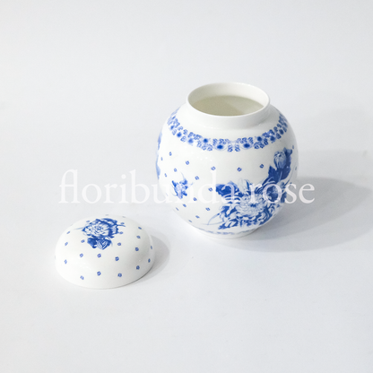 Blue & White mid sized Ginger Jar/Vase