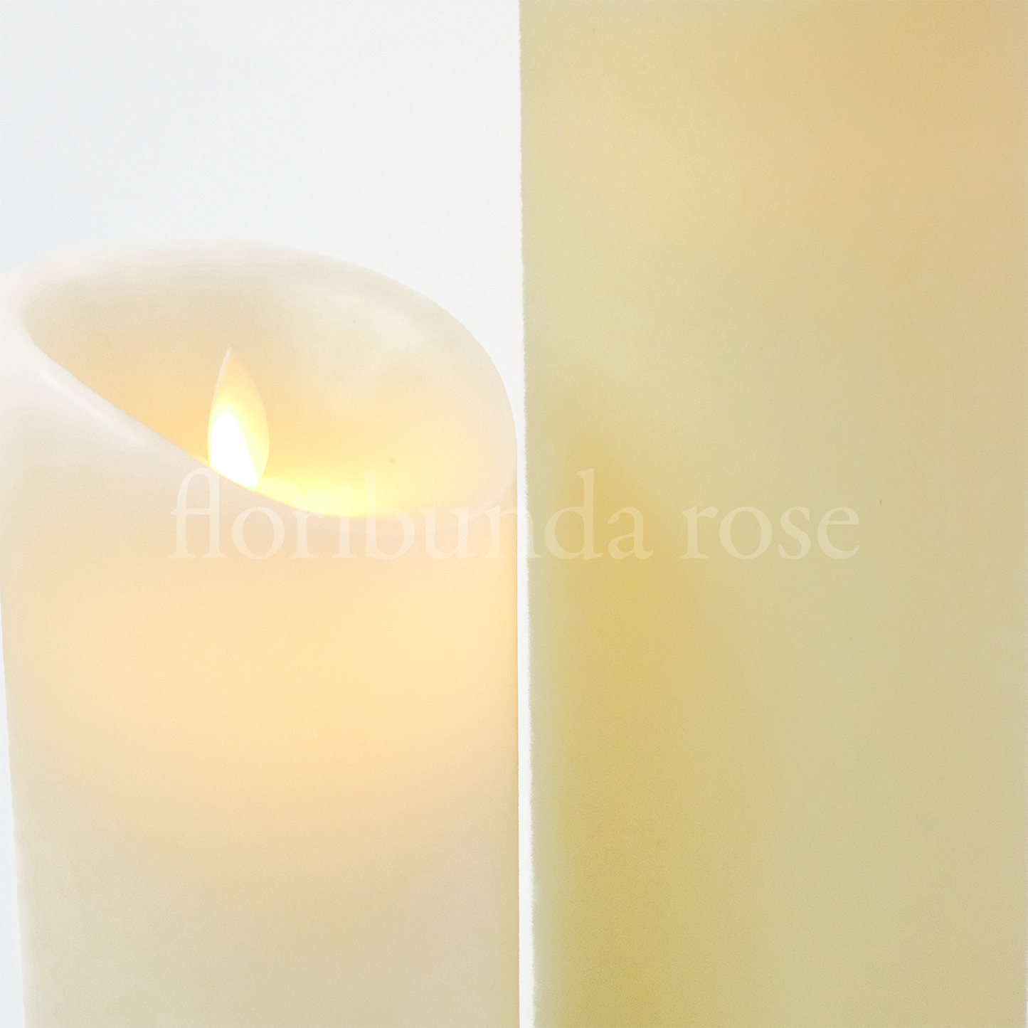 Flameless Wax Pillar Candle