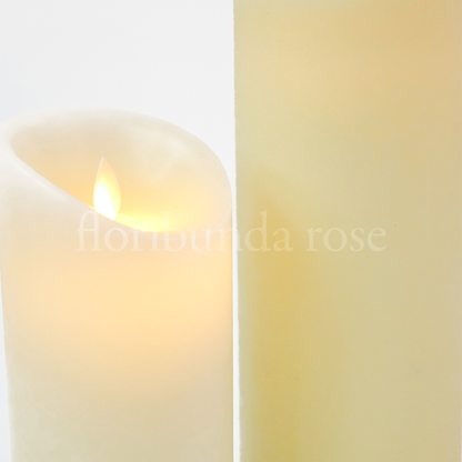 Flameless Wax Pillar Candle