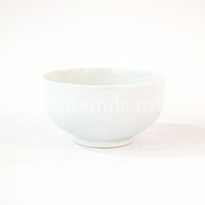 Japanese White Ceramic Bowl
