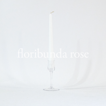 Tall Glass Candlestick Holder