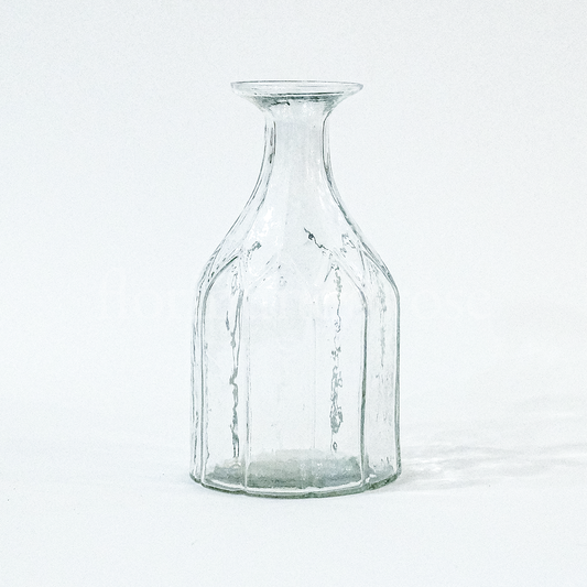 Glass Rose Bud Vase