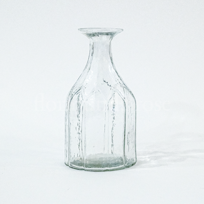 Glass Rose Bud Vase